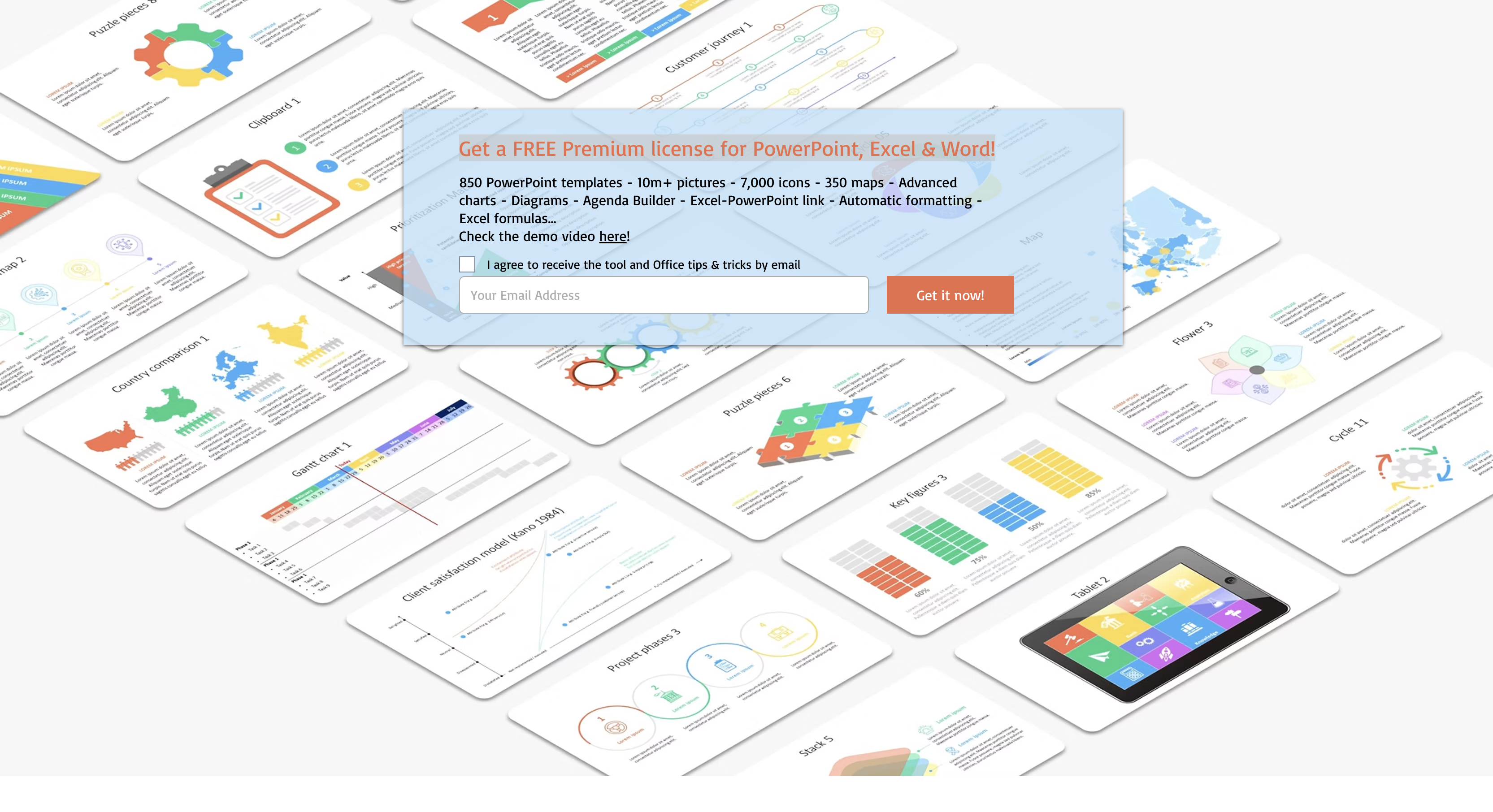 Get a FREE Premium License for PowerPoint Excel & Word!